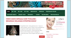 Desktop Screenshot of biologimediacentre.com